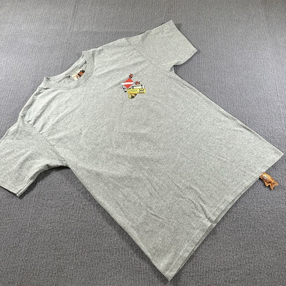 Other - Pirana Joe St Maarten‎ Gray Shirt Mens Size Medium Beaches Fishing